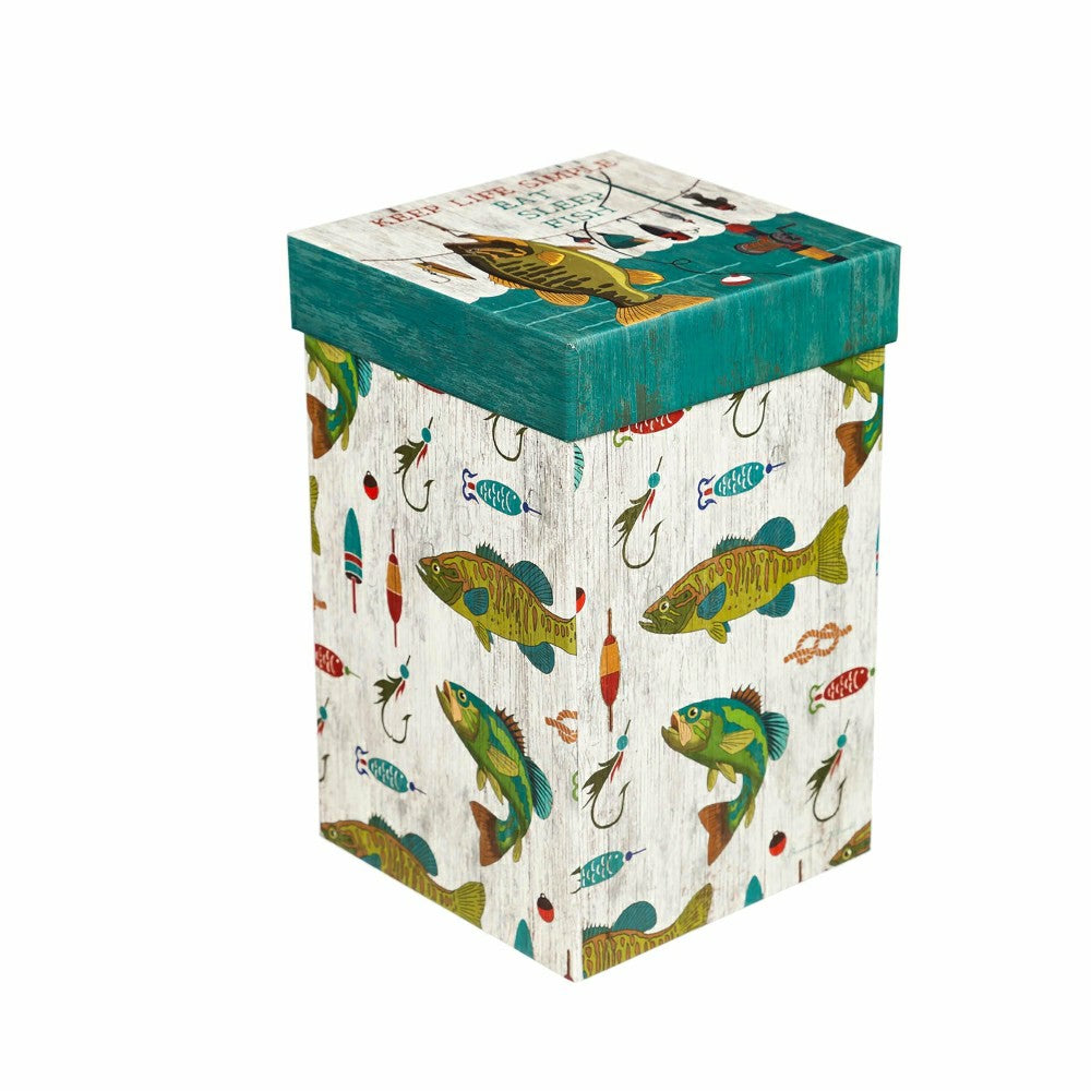 Plow & Hearth Travel Cup Ceramic Perfect Cup, Keep Life Simple, 17oz, Gift Box