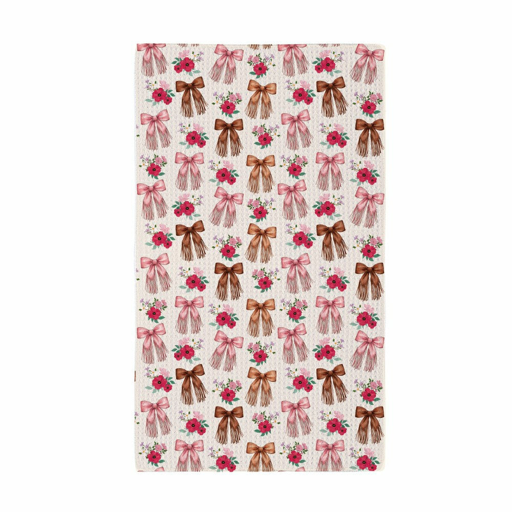 Plow & Hearth Quick Dry 1pc Kitchen Towel and 2pc Dish Cloth Kitchen Gift Set