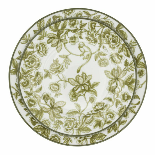 Plow & Hearth Pembroke Safari Dinner Plate - Set of 4 (+1 Bonus Plate)