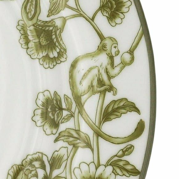 Plow & Hearth Pembroke Safari Dinner Plate - Set of 4 (+1 Bonus Plate)