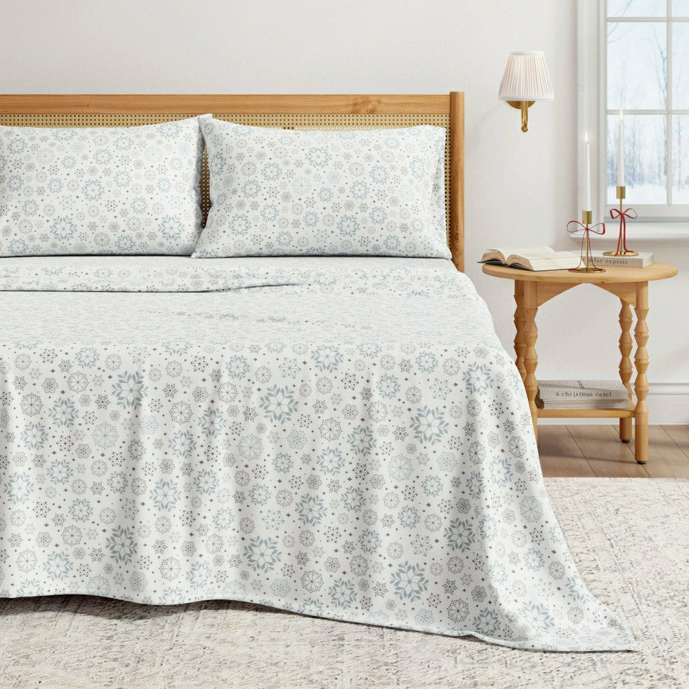 Plow & Hearth 4-Piece Turkish Cotton Flannel Sheet - Stratton Collection