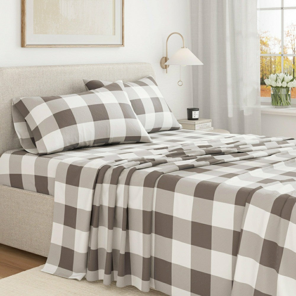 Plow & Hearth Turkish Cotton Flannel Sheet - Belle Collection