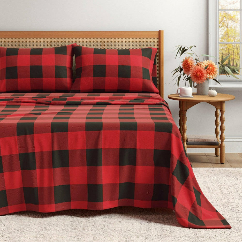 Plow & Hearth Turkish Cotton Flannel Sheet - Belle Collection
