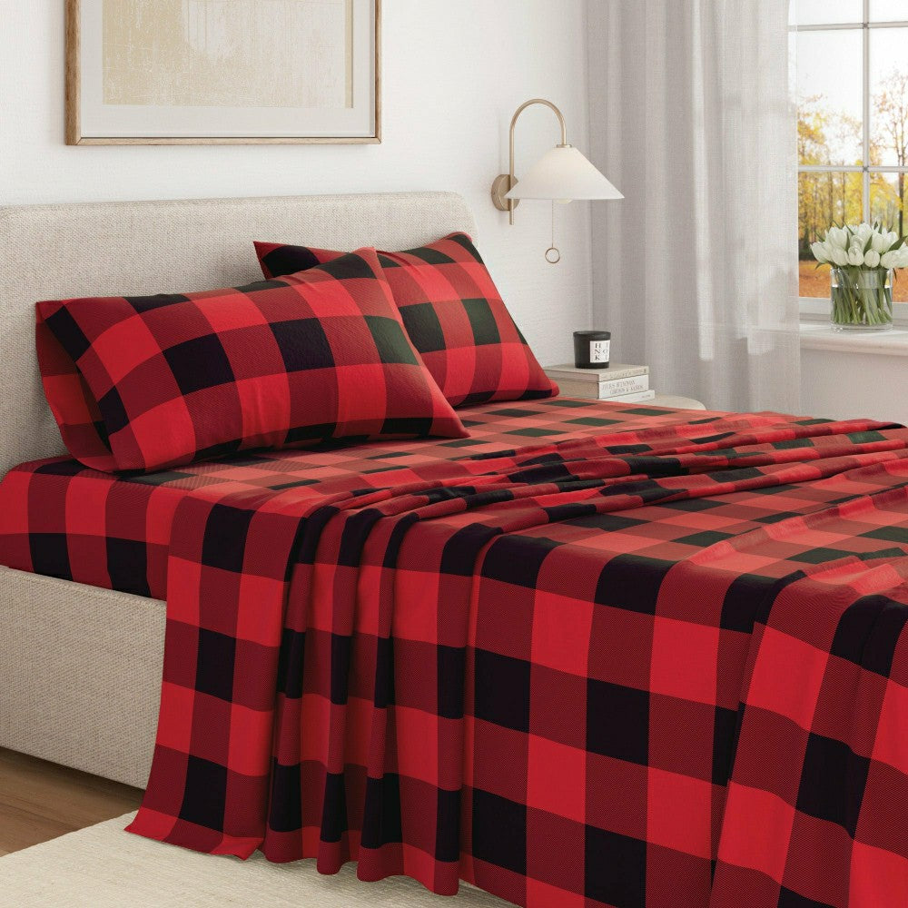 Plow & Hearth Turkish Cotton Flannel Sheet - Belle Collection