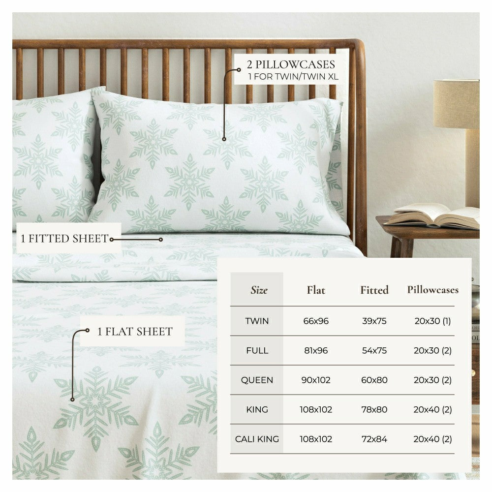 Plow & Hearth Turkish Cotton Flannel Sheet - Belle Collection