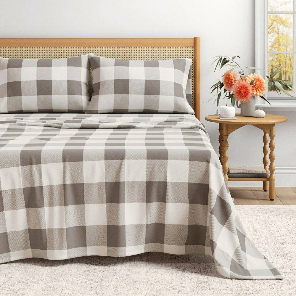 Plow & Hearth Turkish Cotton Flannel Sheet - Belle Collection