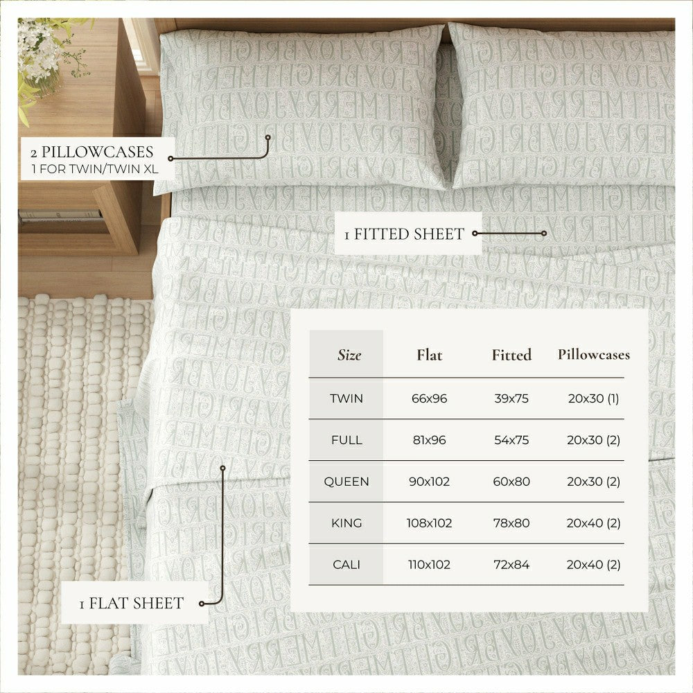 Plow & Hearth Turkish Cotton Flannel Sheet - Belle Collection