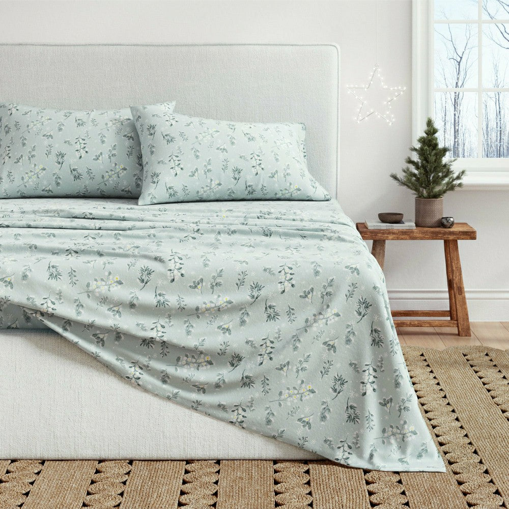 Plow & Hearth Turkish Cotton Flannel Sheet - Belle Collection