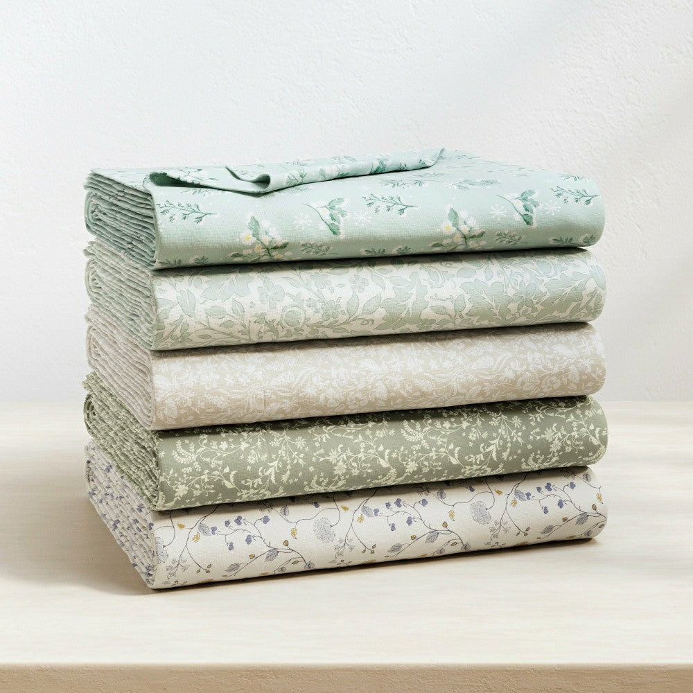 Plow & Hearth Turkish Cotton Flannel Sheet - Belle Collection