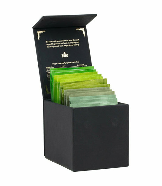 Plow & Hearth Harney Heritage – Green Teabag Sampler Black Box