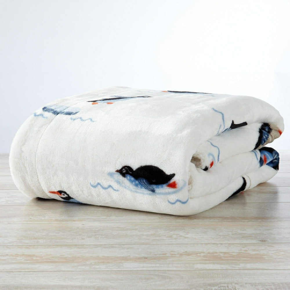 Plow & Hearth Sherpa Throw Blanket - Hudson Collection