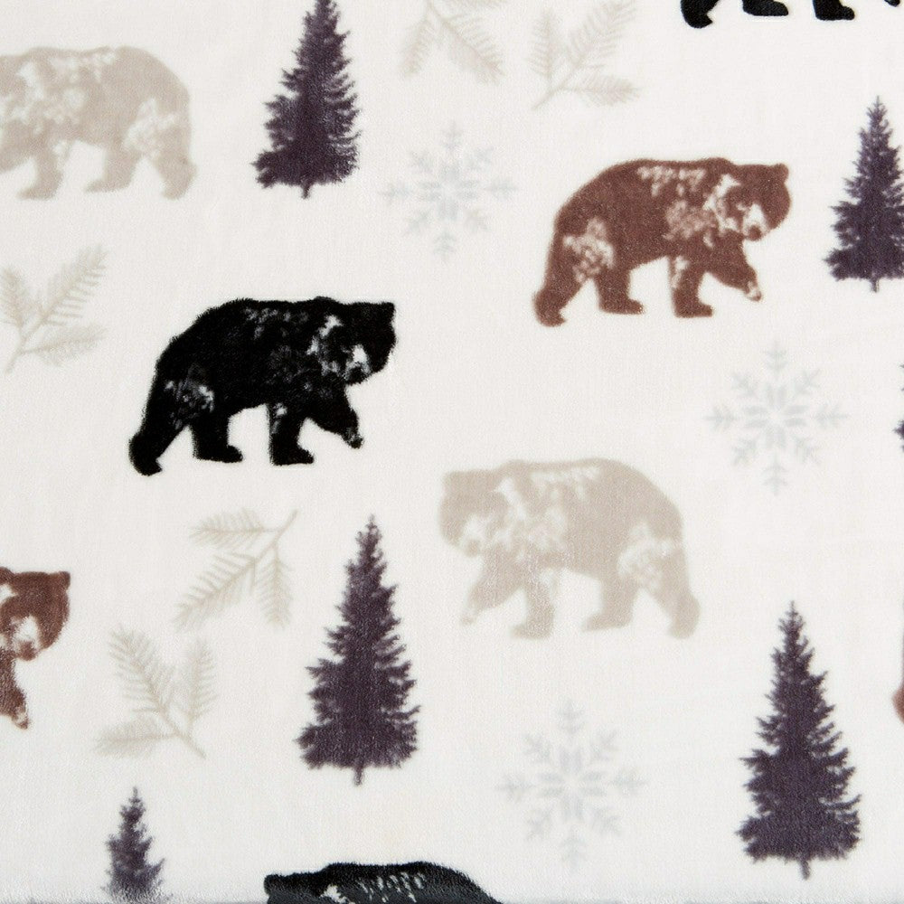 Plow & Hearth Sherpa Throw Blanket - Hudson Collection
