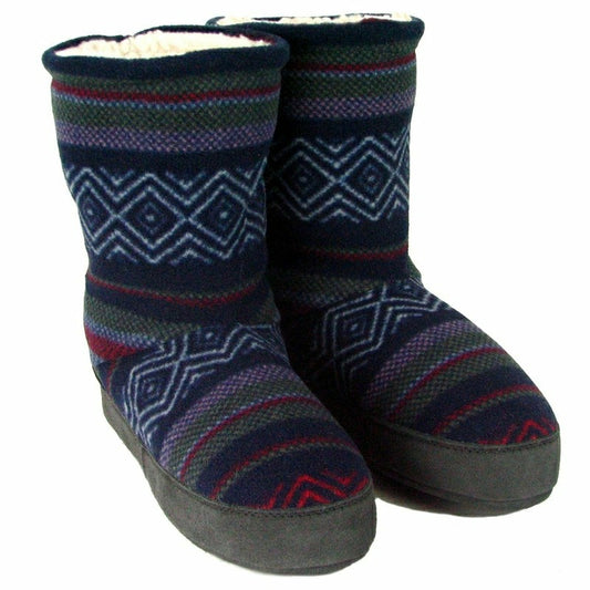 Plow & Hearth Polar Feet Women's Snugs - Nordic