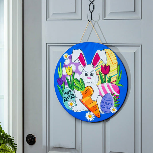 Plow & Hearth Whimsical Animal and Character, 4-Season Interchangeable Door Decor Se