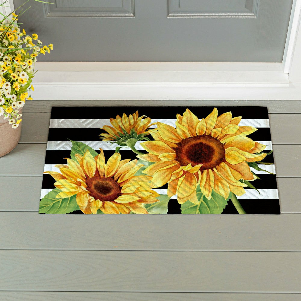 Plow & Hearth Petal & Plow Crazy Coop Embossed Mat
