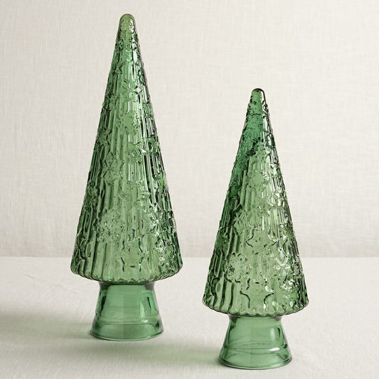Plow & Hearth 13" Recycled Glass Tree