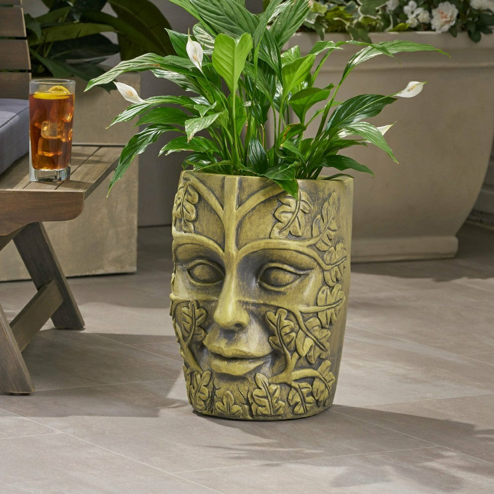 Plow & Hearth Garden Man Urn Planter