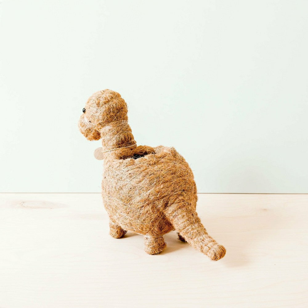 Plow & Hearth Brontosaurus Planter - Coco Coir Pots