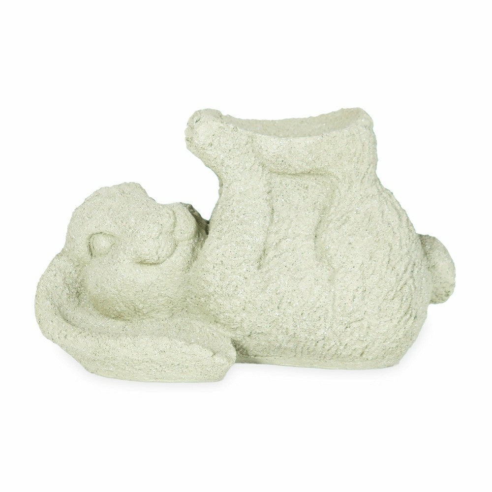 Plow & Hearth Bunny Gazing Ball Holder