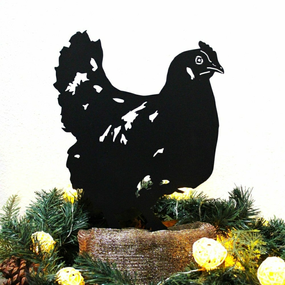 Plow & Hearth Chicken Garden Stake