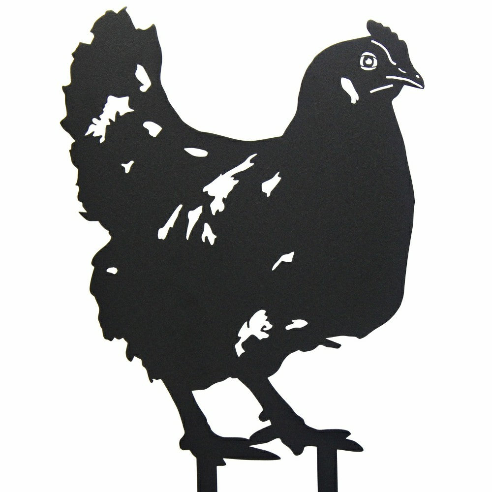 Plow & Hearth Chicken Garden Stake