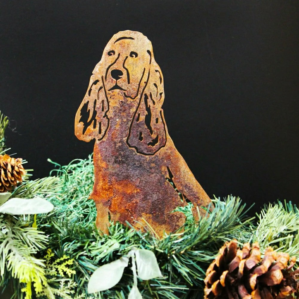 Plow & Hearth Cocker Spaniel Garden Stake