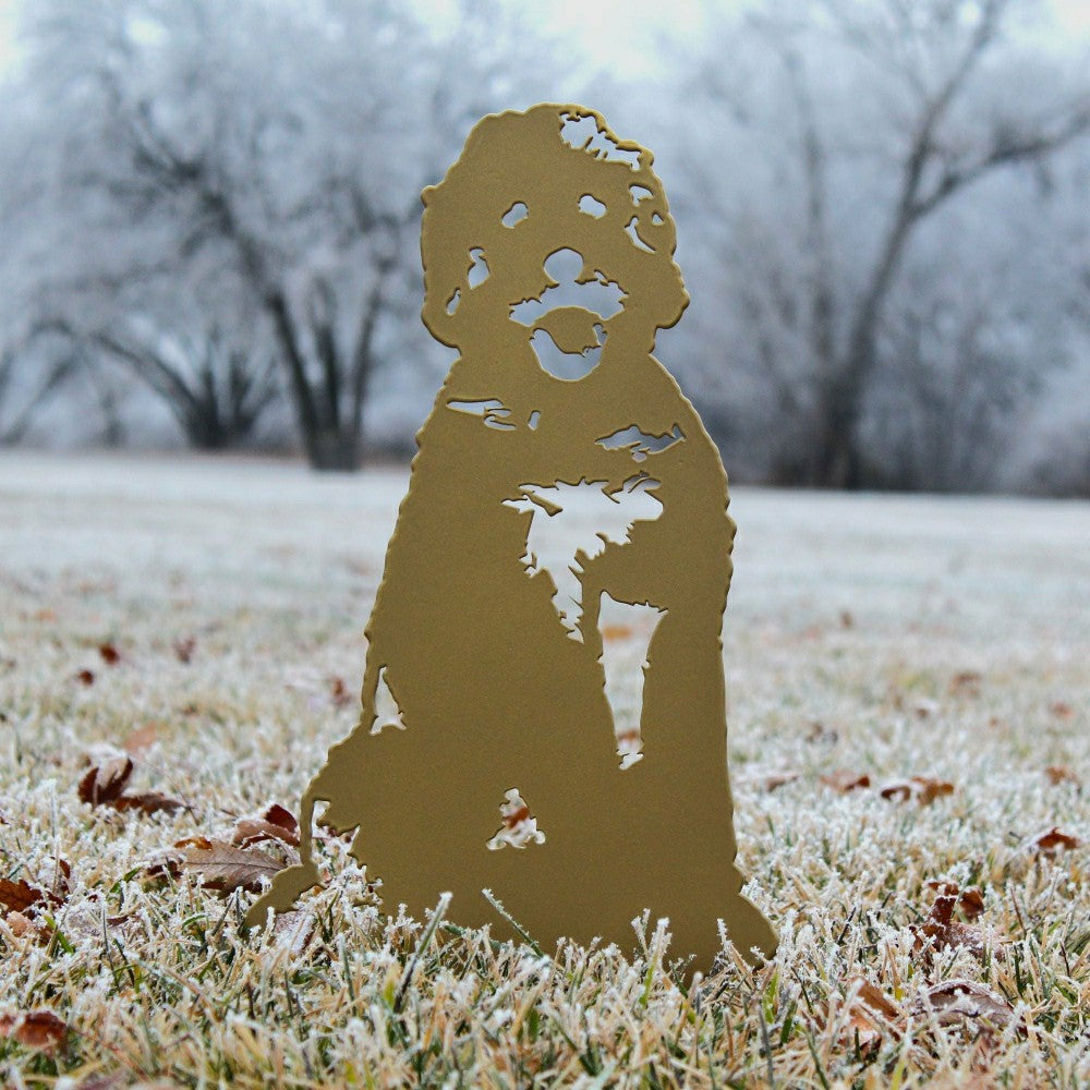 Plow & Hearth Doodle Garden Stake