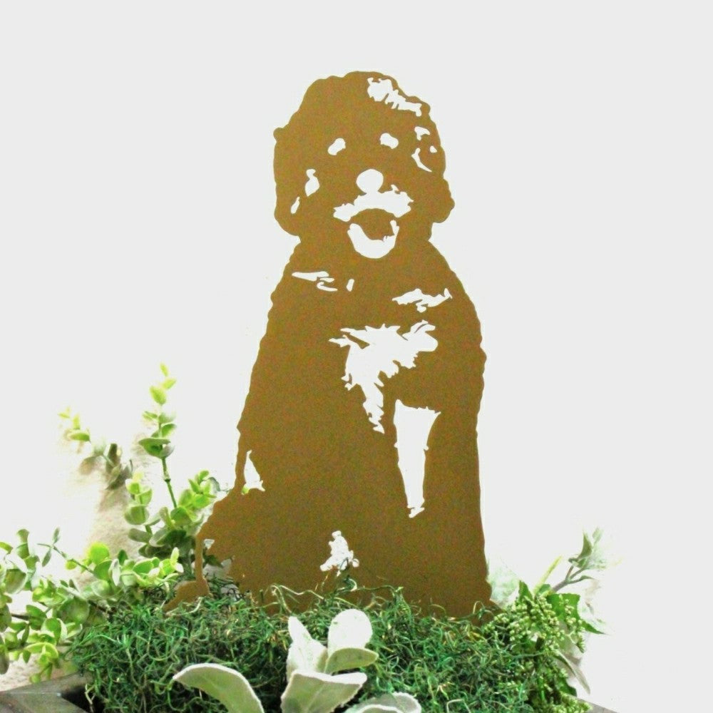 Plow & Hearth Doodle Garden Stake