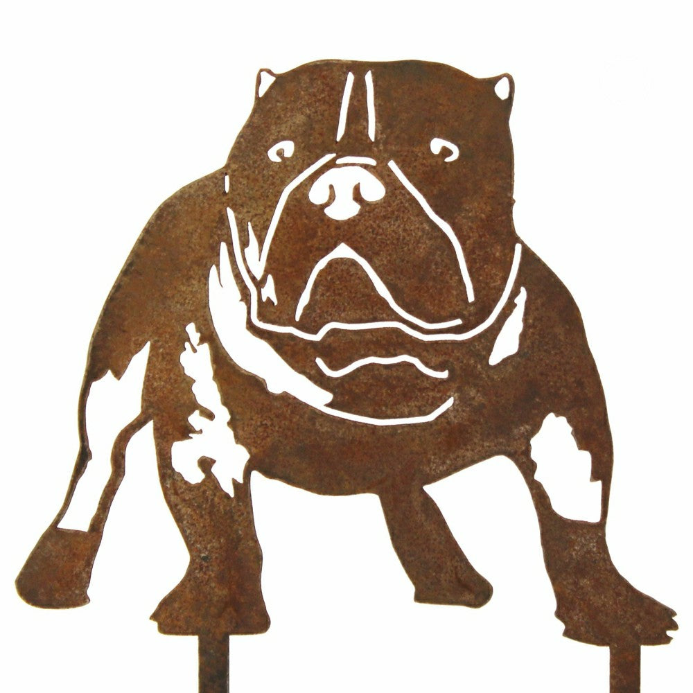 Plow & Hearth American Bully Garden Stake