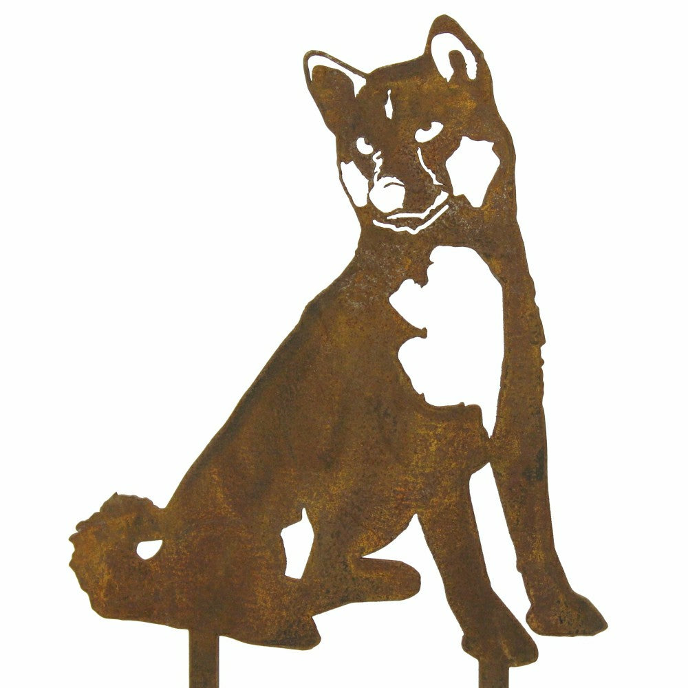 Plow & Hearth Akita Garden Stake