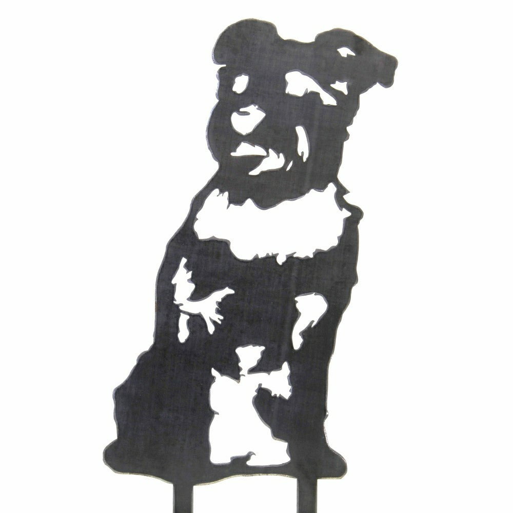 Plow & Hearth Schnauzer Garden Stake