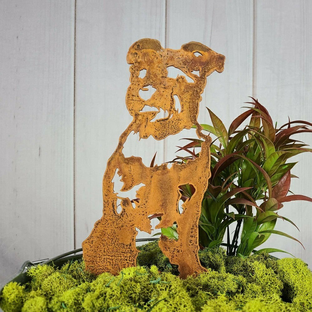 Plow & Hearth Schnauzer Garden Stake