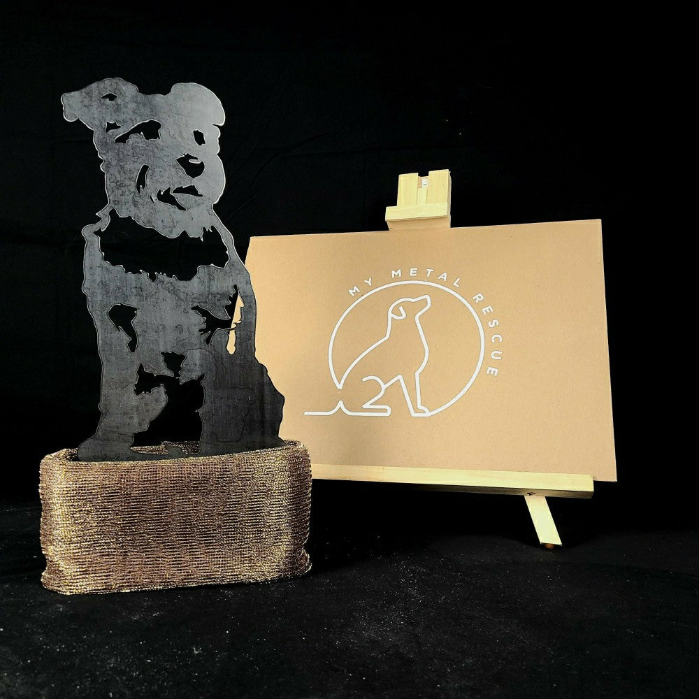 Plow & Hearth Schnauzer Garden Stake
