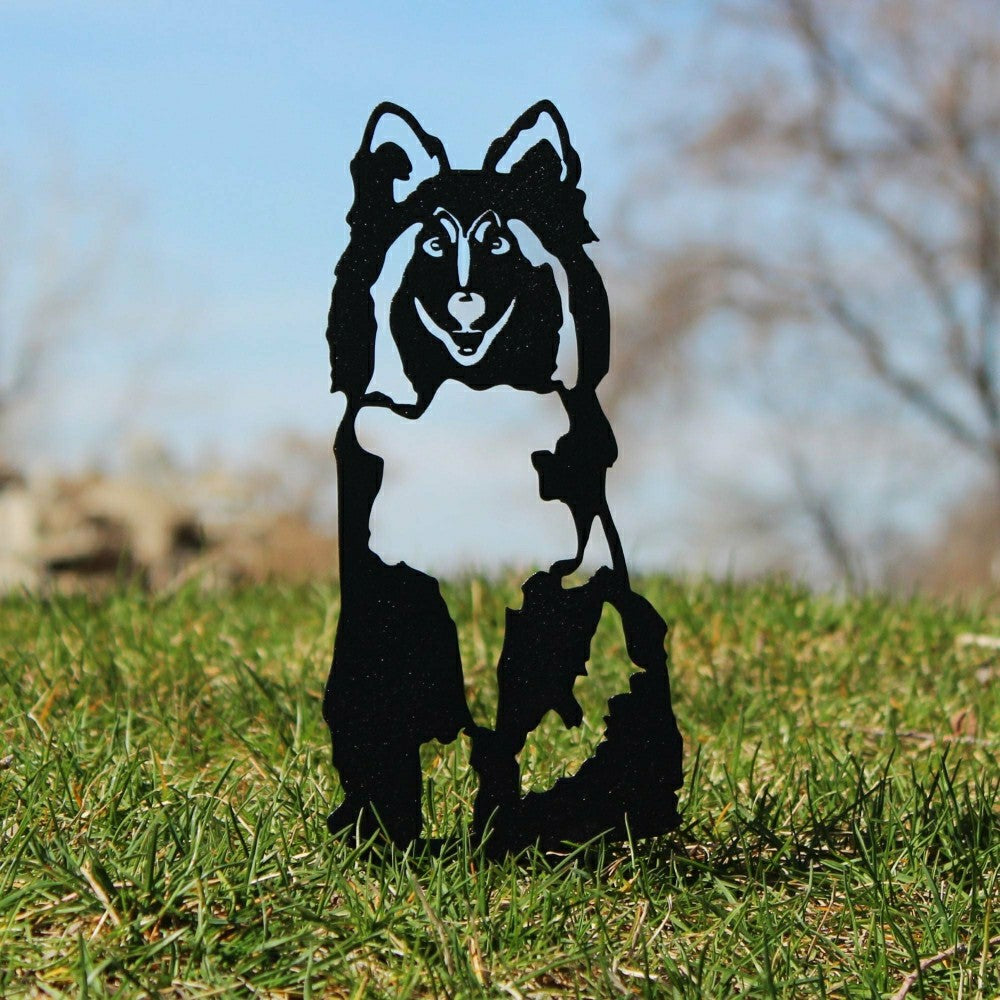 Plow & Hearth Shetland Sheepdog Garden Stake