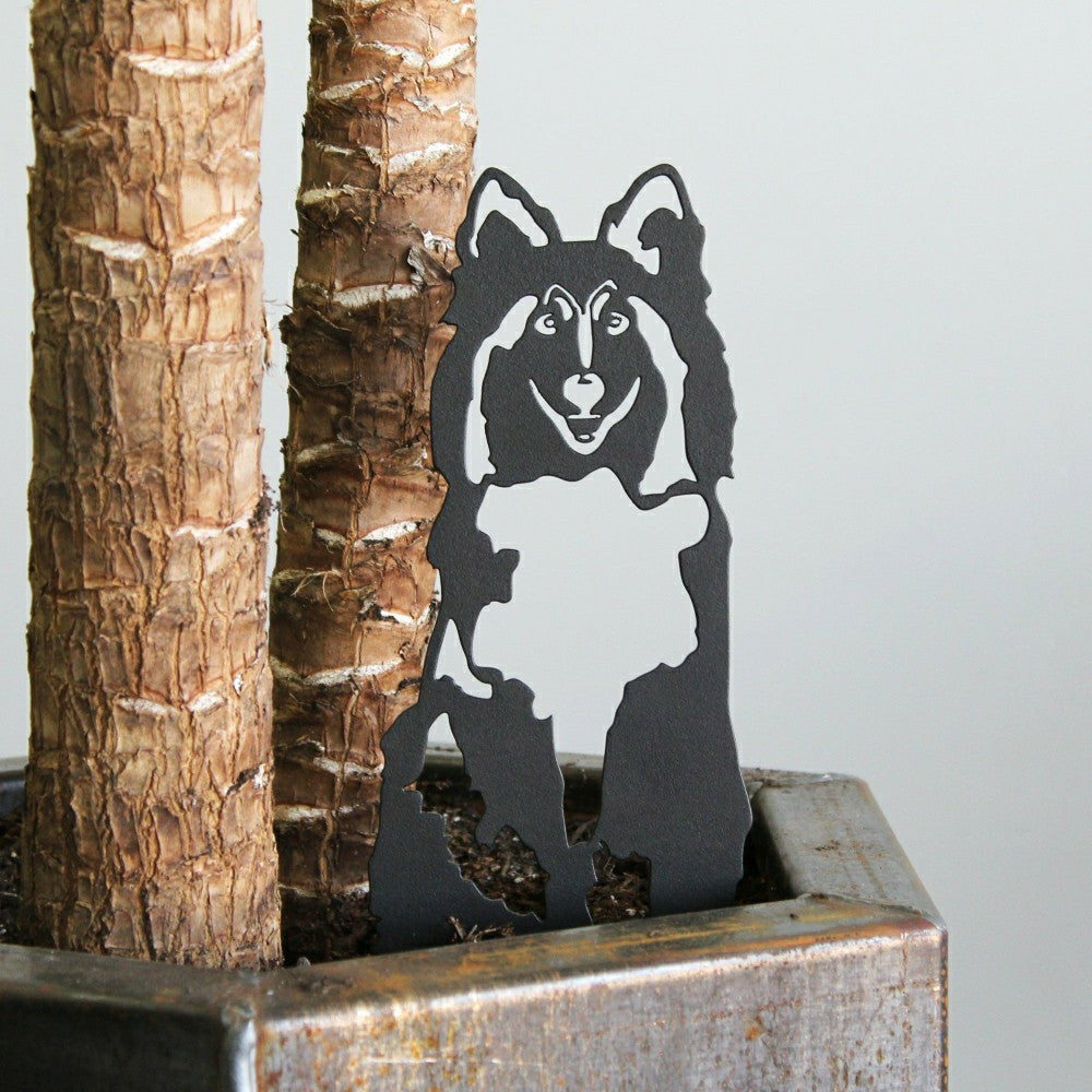 Plow & Hearth Shetland Sheepdog Garden Stake