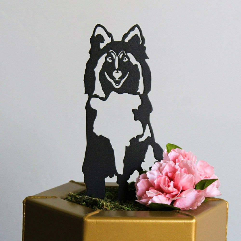 Plow & Hearth Shetland Sheepdog Garden Stake