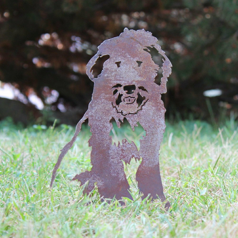 Plow & Hearth Old English Sheepdog Garden Stake