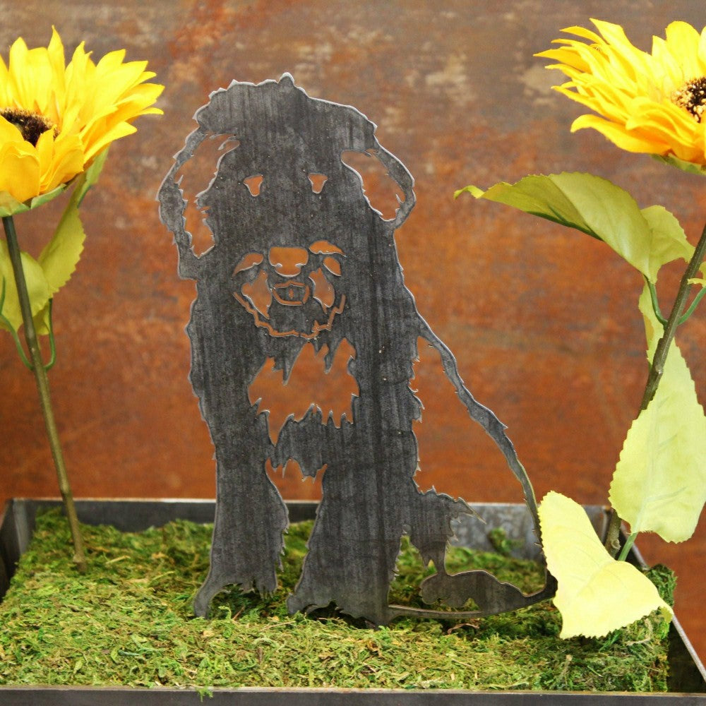 Plow & Hearth Old English Sheepdog Garden Stake
