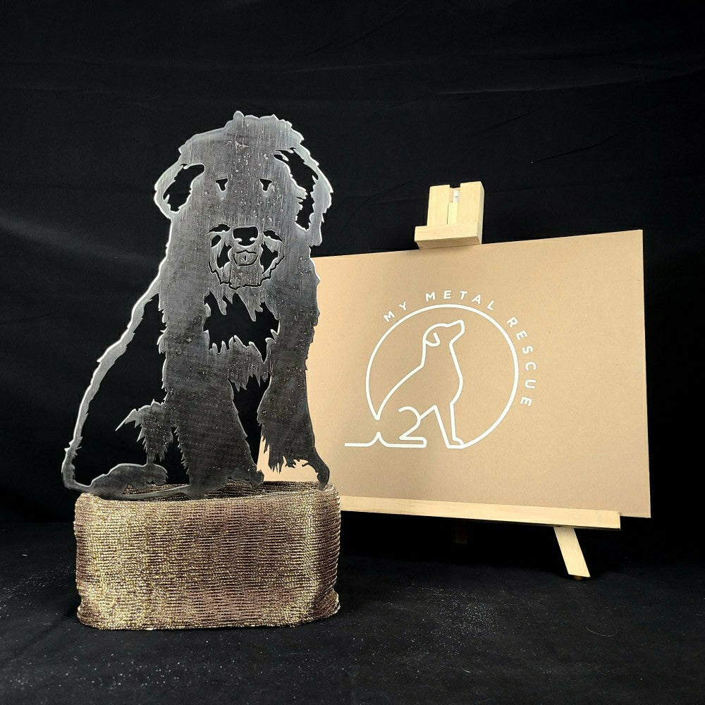 Plow & Hearth Old English Sheepdog Garden Stake
