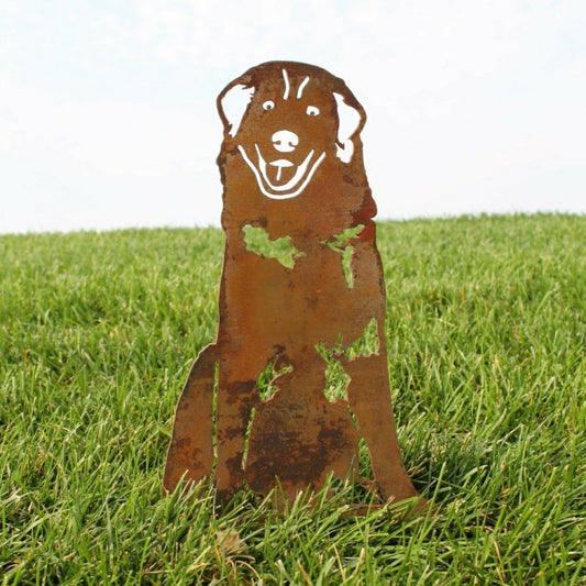 Plow & Hearth Great Pyrenees Garden Stake