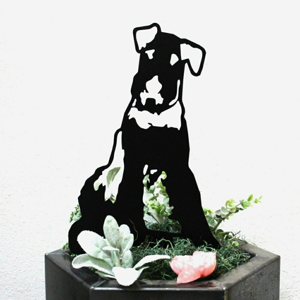 Plow & Hearth Airedale Terrier Garden Stake