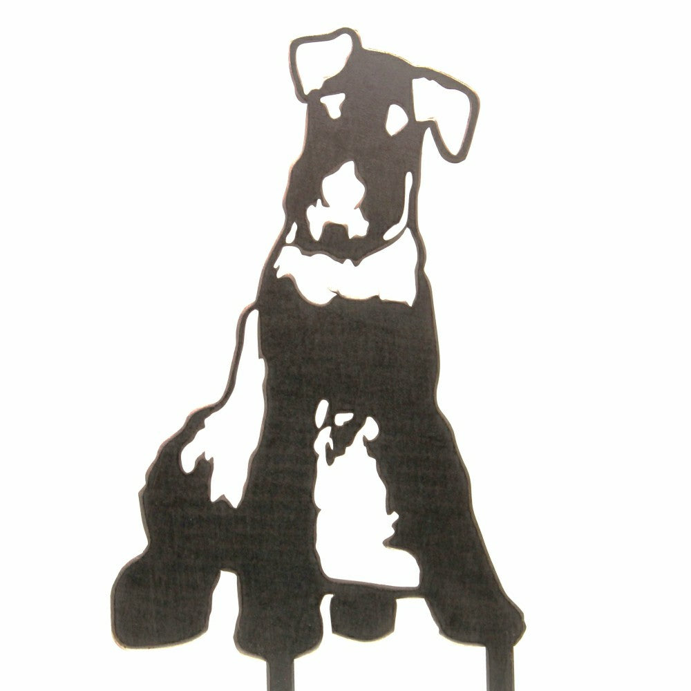 Plow & Hearth Airedale Terrier Garden Stake