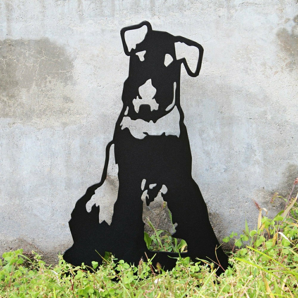 Plow & Hearth Airedale Terrier Garden Stake