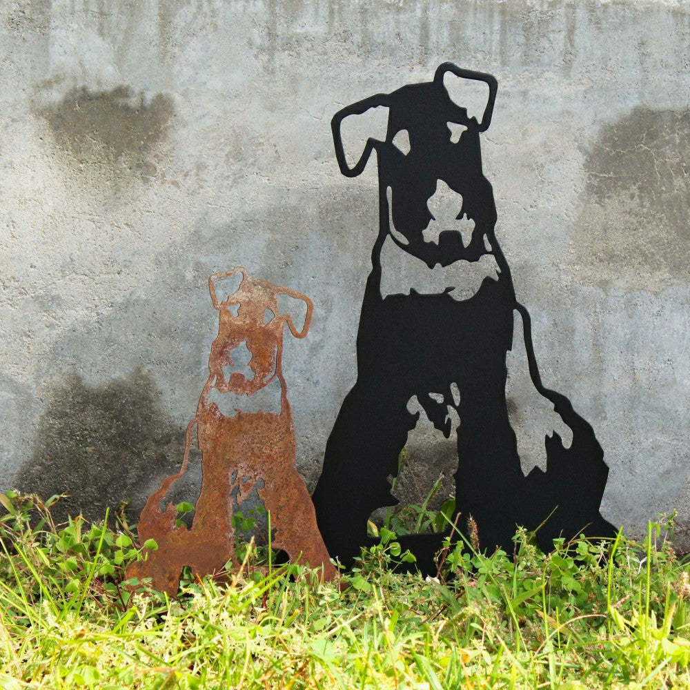 Plow & Hearth Airedale Terrier Garden Stake