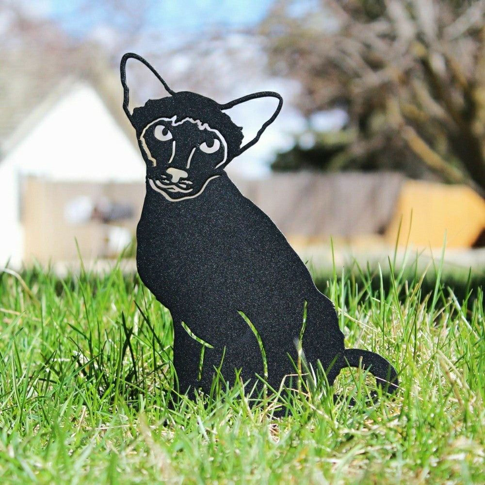 Plow & Hearth Siamese Garden Stake