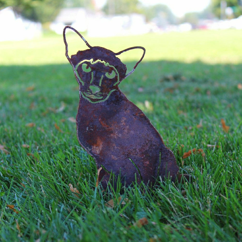 Plow & Hearth Siamese Garden Stake