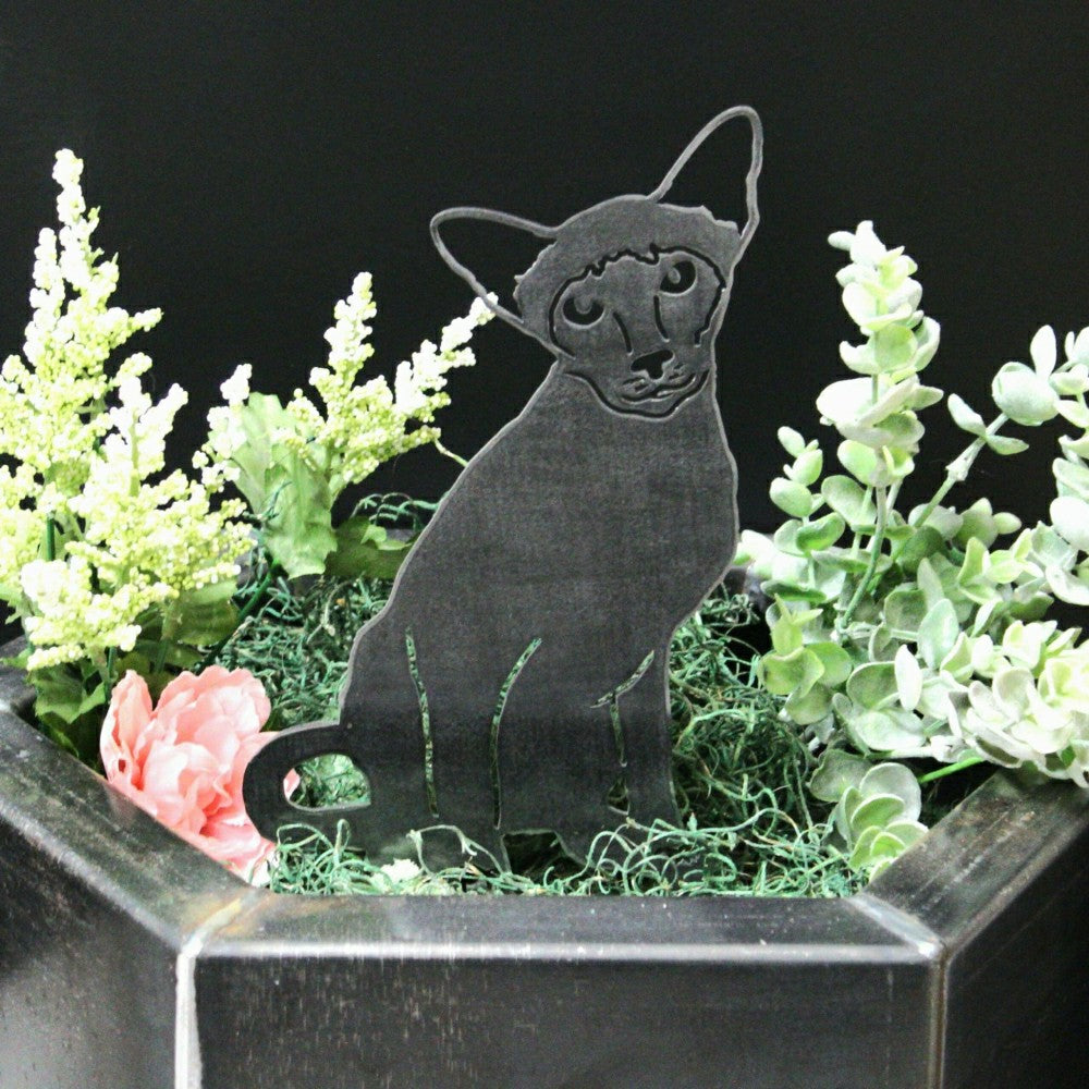Plow & Hearth Siamese Garden Stake