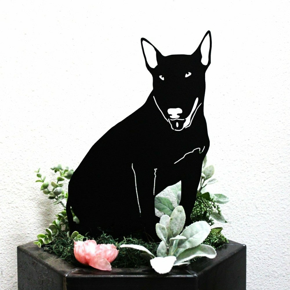 Plow & Hearth Bull Terrier Garden Stake