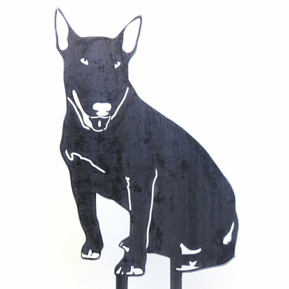 Plow & Hearth Bull Terrier Garden Stake