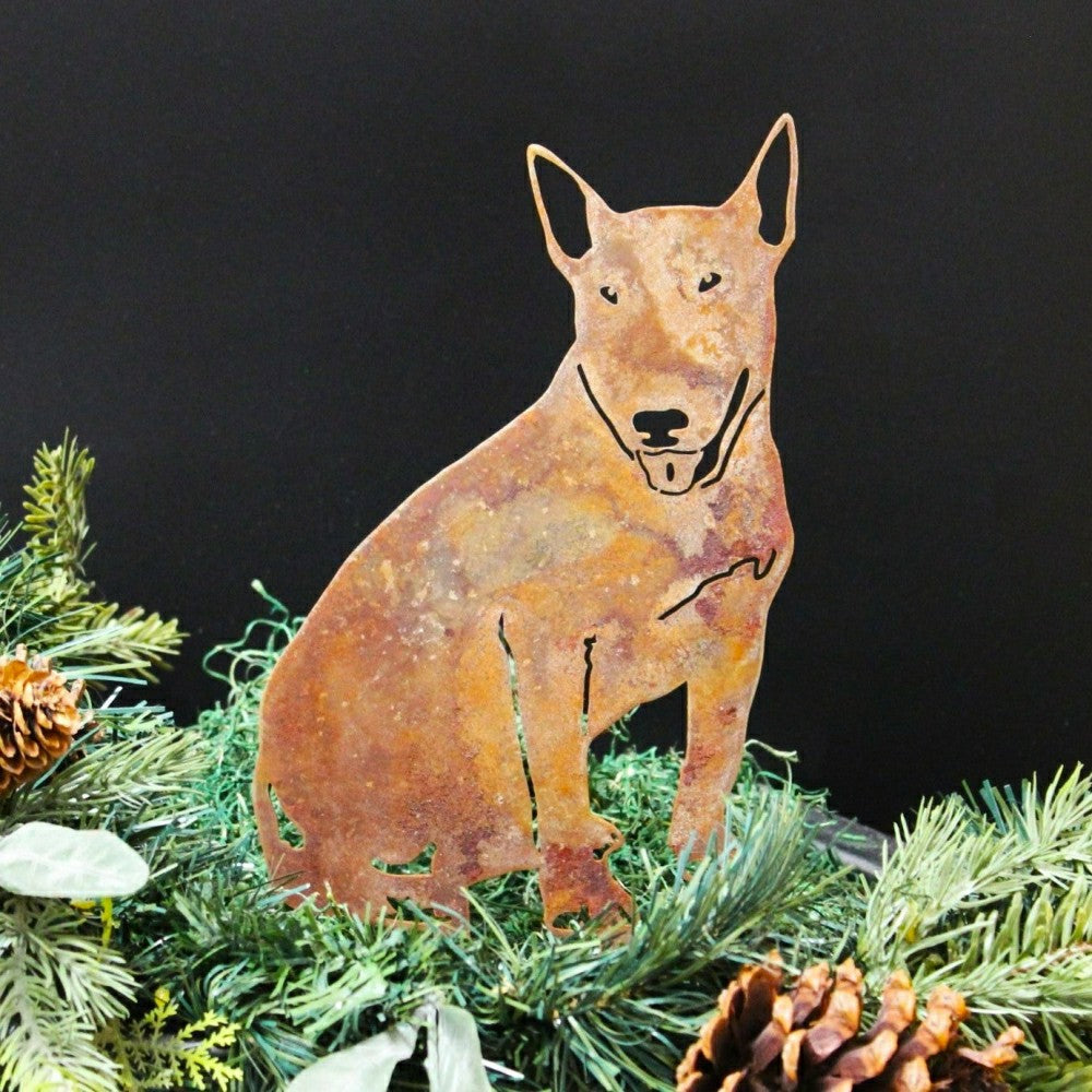 Plow & Hearth Bull Terrier Garden Stake